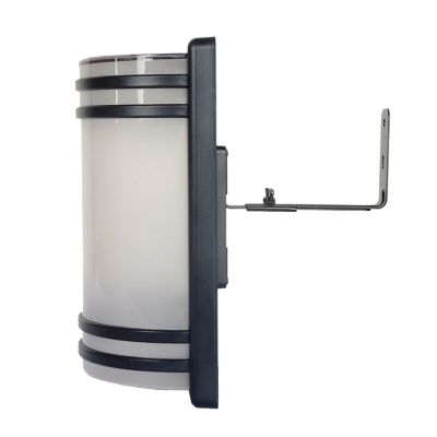 Image showing 7 th Techko Outdoor Solar Wall Light Sconce Modern Design Yellow/White LED incl. Wall Mount Kit
