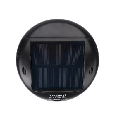 Image showing 8 th Techko Outdoor Solar Reflective Garden Path Lights Yellow/White Contemporary Design Weather Resistant