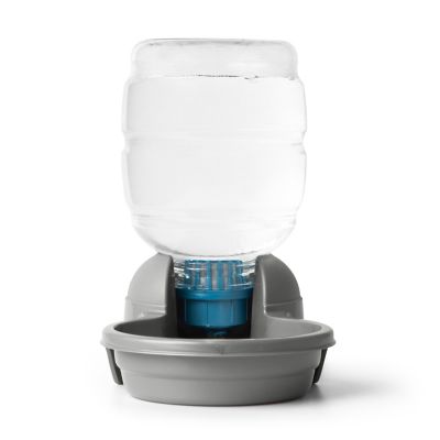 Image showing  Replenish Waterer with Microban, 1 gal., Gray