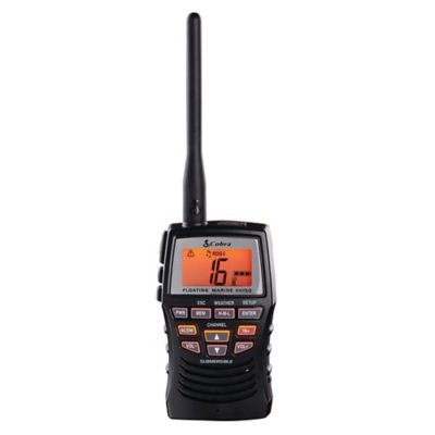 Image showing  3 Watt Floating VHF Handheld Radio, Black