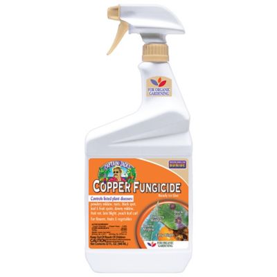 Bonide 32 oz. Captain Jack's Copper Fungicide, Ready-to-Use Spray for Organic Gardening, Controls Common Diseases