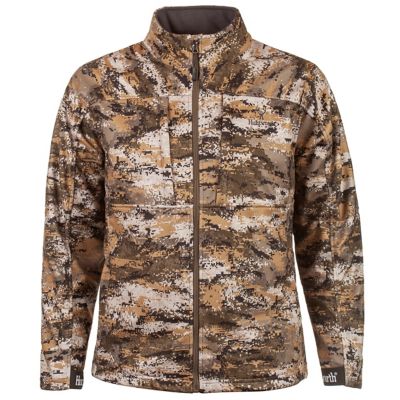 Image showing 1 th Huntworth Men's Elkins Midweight Soft Shell Jacket with Grid Fleece Interior