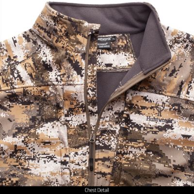 Image showing 4 th Huntworth Men's Elkins Midweight Soft Shell Jacket with Grid Fleece Interior