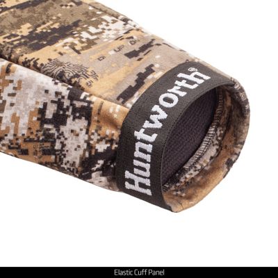 Image showing 8 th Huntworth Men's Elkins Midweight Soft Shell Jacket with Grid Fleece Interior