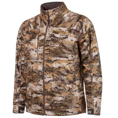 Huntworth Elkins Men's Midweight Softshell Jacket with Grid Fleece Interior Hunting Jackets