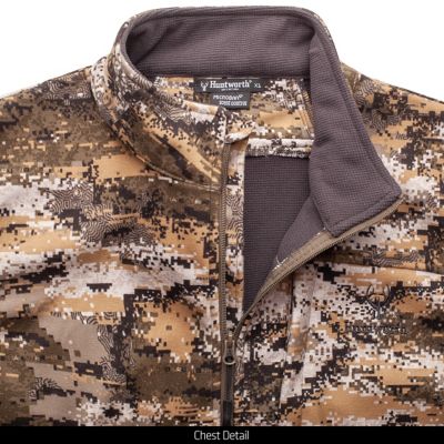 Image showing  Men's Elkins Midweight Soft Shell Vest with Waffle Fleece Interior