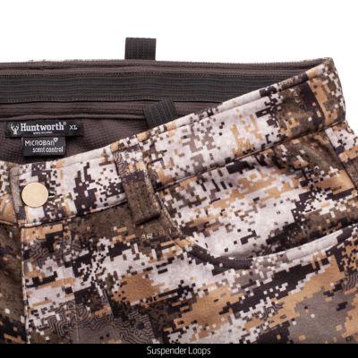 Image showing  Men's Elkins Midweight Soft Shell Pants with Waffle Fleece Interior