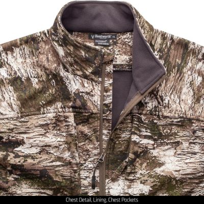 Image showing 4 th Huntworth Men's Elkins Midweight Soft Shell Jacket with Grid Fleece Interior