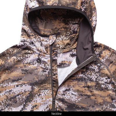 Image showing 4 th Huntworth Men's Shelton Performance 1/2-Zip Hoodie with Face Mask