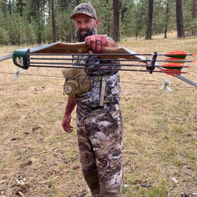 Image showing  Fallon Short-Sleeve Disruption Camo Lightweight Performance Hunting Shirt