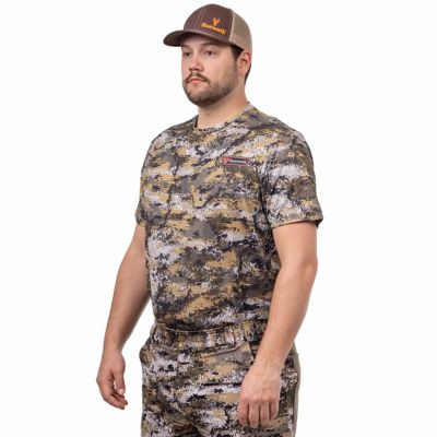 Image showing  Fallon Short-Sleeve Disruption Camo Lightweight Performance Hunting Shirt