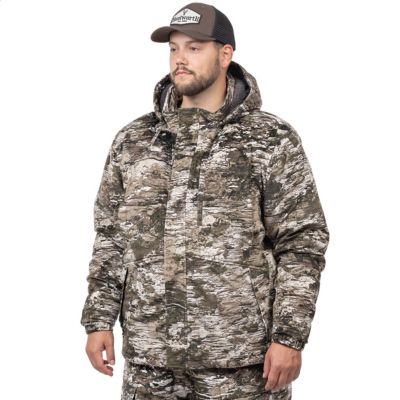 Image showing  Men's Waterproof Fairbanks Heavyweight Sherpa-Lined Tarnen Camo Jacket
