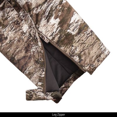 Image showing 5 th Huntworth Men's Waterproof Fairbanks Heavyweight Sherpa-Lined Tarnen Camo Bib Overalls
