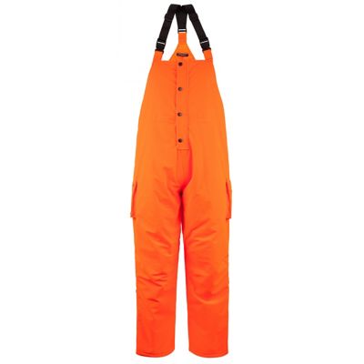 Huntworth Men's Kittery Heavyweight Waterproof Lined Tricot Bib Overalls, Blaze -  E-9362-BZ-L