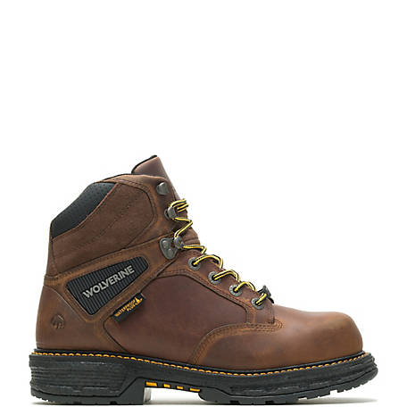 Wolverine Men's Hellcat 6 in. Waterproof Composite Toe Boots, W201175 at  Tractor Supply Co.