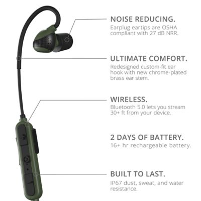 Image showing  ADVANCE BT Tactical Earbuds with Bluetooth