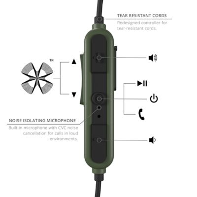 Image showing  ADVANCE BT Tactical Earbuds with Bluetooth