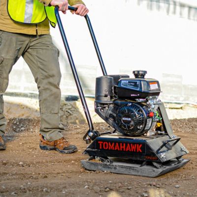 Image showing  6 HP Vibratory Plate Compactor Tamper with Kohler Engine