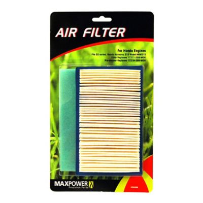 Image showing  Air Filter Replaces Honda 17211-ZG9-M00 (Pre-filter 17218-ZG9-M00), Kohler 1408301S, MTD 751-10298, 334386