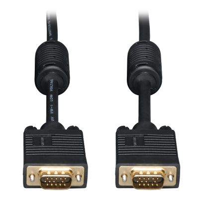 Tripp Lite VGA High-Resolution Coaxial Monitor Cable with RGB Coaxial, 15 ft.