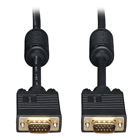 Tripp Lite VGA High-Resolution Coaxial Monitor Cable with RGB Coaxial, 15 ft.