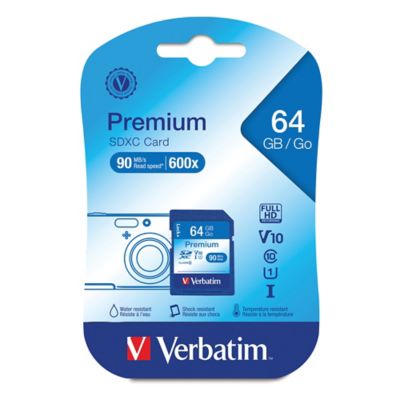 Image showing 1 th Verbatim Class 10 Premium SDXC Card