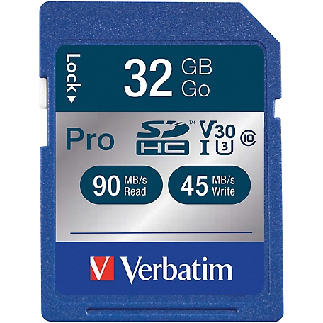 Verbatim Pro 600x SDHC Card, 32 GB