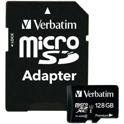 Verbatim Premium MicroSDXC Card with Adapter
