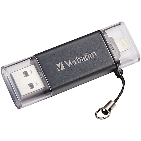 Verbatim 64 GB Store 'n Go USB 3.0 Flash Drive with Lightning Connector