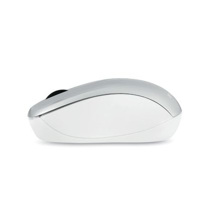 Image showing  Silent Wireless Blue-LED Mouse, Silver