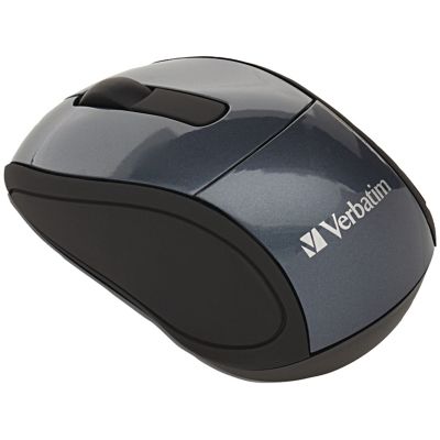 Verbatim Wireless Mini Travel Mouse, Graphite