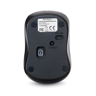 Image showing  Bluetooth Wireless Tablet Multi-Trac Blue LED Mouse, Garnet