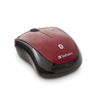 Image showing  Bluetooth Wireless Tablet Multi-Trac Blue LED Mouse, Garnet