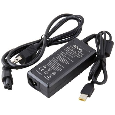 Denaq 20V Replacement AC Adapter for Lenovo Laptops, Black