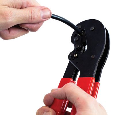 Image showing  9 in. Coaxial Hex Crimping Tool