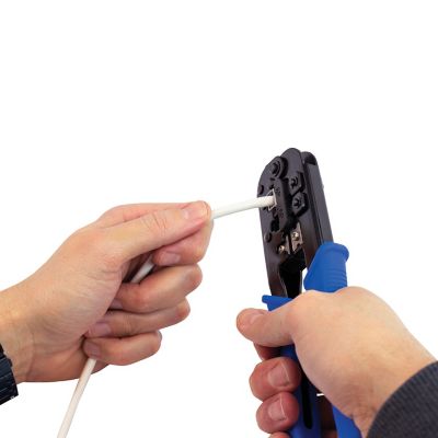 Image showing  10 in. Modular Plug Crimping Tool