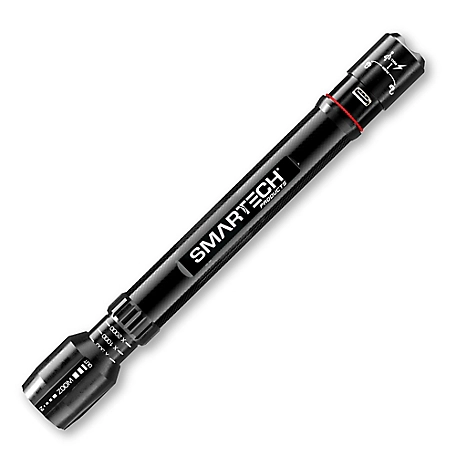 Smartech HGR 2,000 Lumen Rechargeable LED Flashlight with Built-In Power Bank, 5 Modes, HGR-2000