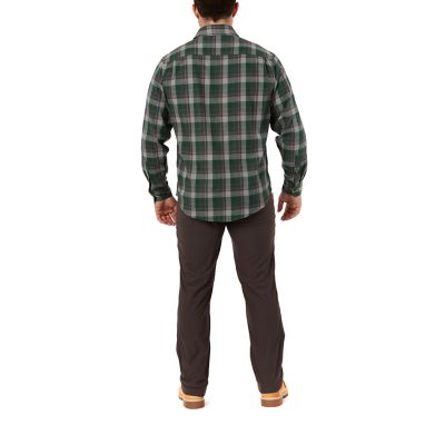 Image showing  Men's Plaid 2-Pocket Flannel Shirt