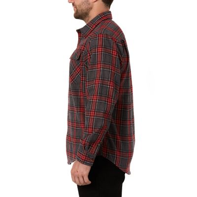 Image showing  Men's Plaid 2-Pocket Flannel Shirt