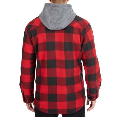 Image showing  Sherpa-Lined Microfleece Shirt Jacket