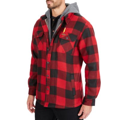 Image showing  Sherpa-Lined Microfleece Shirt Jacket