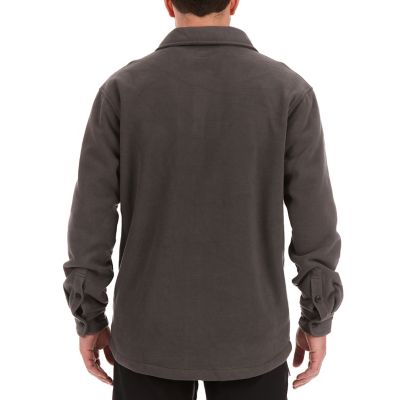 Image showing  Men's Sherpa-Lined Fleece Shirt Jacket