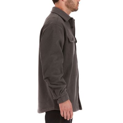 Image showing  Men's Sherpa-Lined Fleece Shirt Jacket