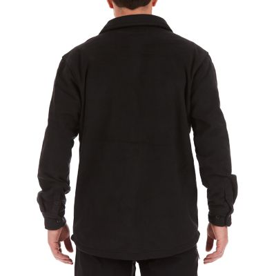 Image showing  Men's Sherpa-Lined Fleece Shirt Jacket