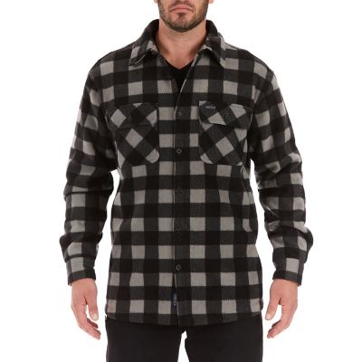 sherpa lined shirt mens