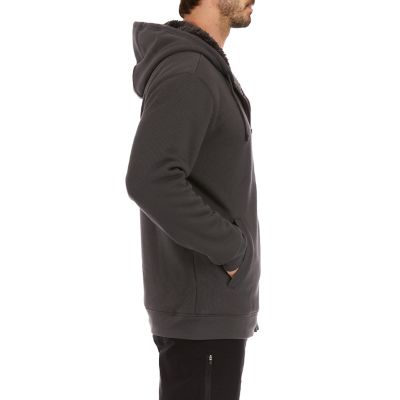 Image showing  Men's Hooded Sherpa-Lined Thermal Jacket