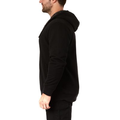 Image showing  Men's Hooded Sherpa-Lined Thermal Jacket