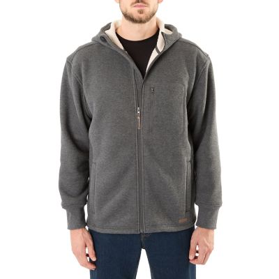 Smith's Workwear Sherpa-Lined Hooded Thermal Shirt Jacket