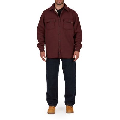 Image showing  Men's Sherpa Heather Thermal Shirt Jacket