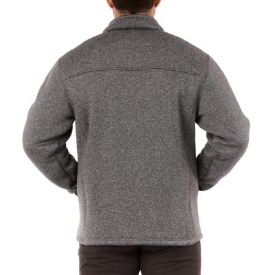 Image showing  Men's Sherpa-Lined Sweater Fleece Jacket